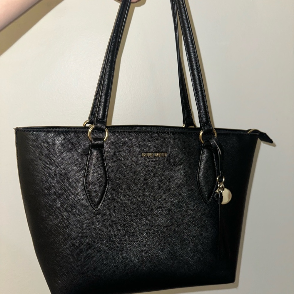 Nine West Black Tote Bag
